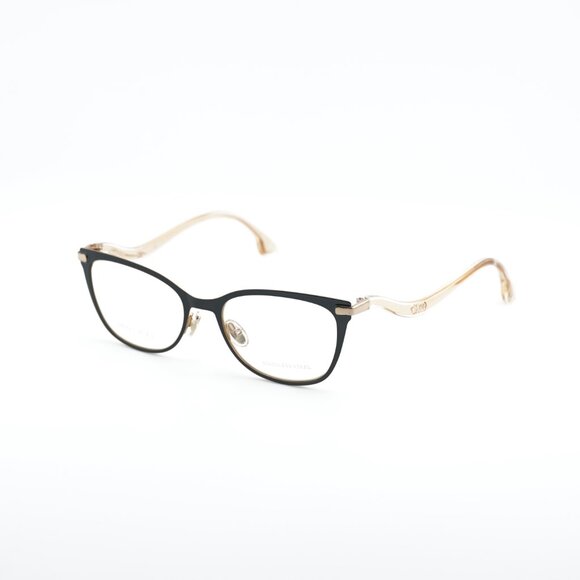 Jimmy Choo JC256 02M2 00 Eyeglasses Black/Gold 51mm Cat Eye Frame - Picture 7 of 9